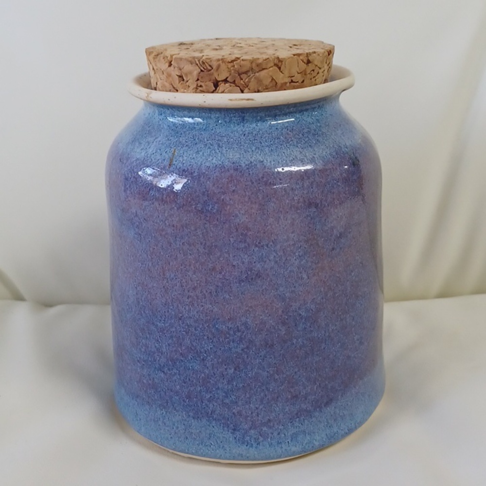 VINTAGE 1991 Dr. Brophy's Pottery Word Jar with Cork Lid - WISHES - Picture 4 of 13